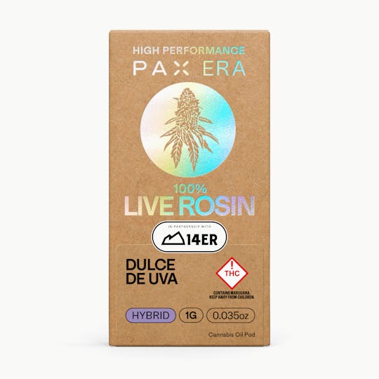 PAX - 100% Live Rosin | Dulce De Uva 1g - 1