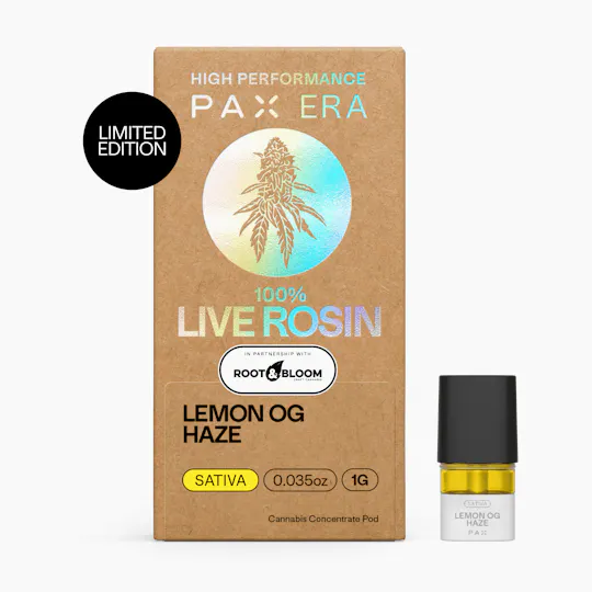 PAX - PAX | Lemon OG Haze | Live Rosin Pod | 1g - 1