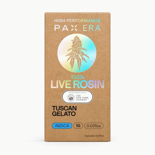PAX - 100% Live Rosin | Tuscan Gelato 1g - 1