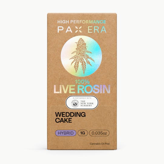 PAX - 100% Live Rosin | Wedding Cake 1g - 1