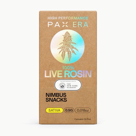 PAX - 100% Live Rosin | Nimbus Snacks 0.5g - 1