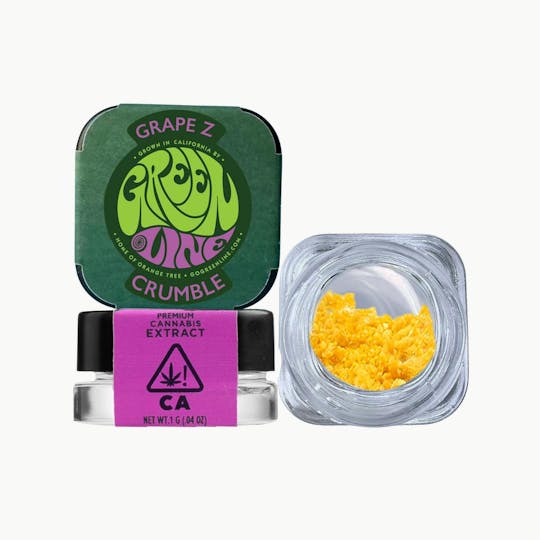Greenline - Grape Z - Crumble - Extract - Indica - 1g - 1