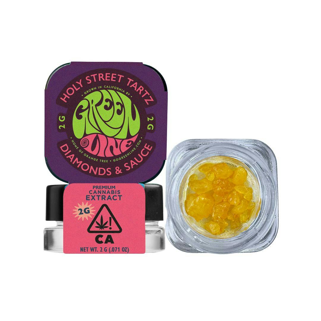 Greenline - Holy Street Tarts - Diamonds & Sauce - Extract - Hybrid - 2g - 1