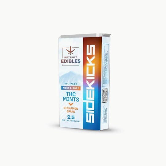 Detroit Edibles - Sidekicks THC Mints – Cinnamon Spark - 1