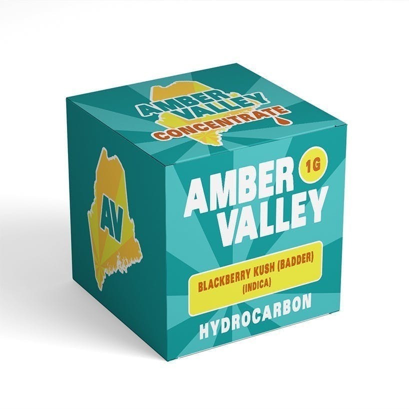 Amber Valley - Amber Valley Badder 1g - Blackberry Kush (I) - 1