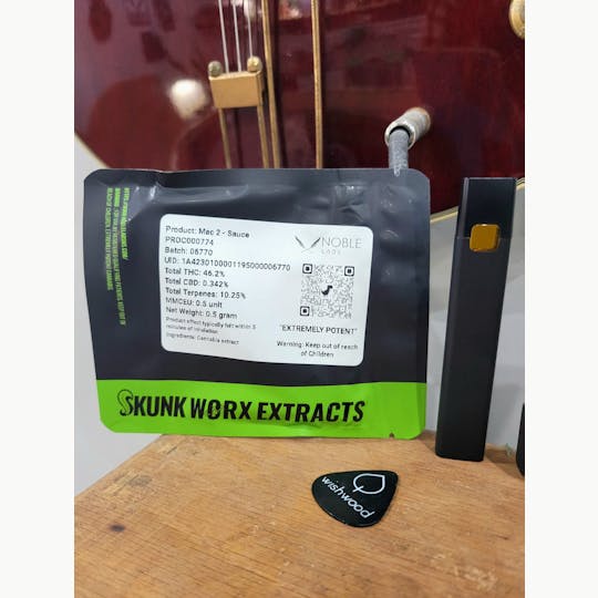 Noble Labs - Noble Labs - Skunk Worx Sauce Cart .5g | Mac #2 - 1