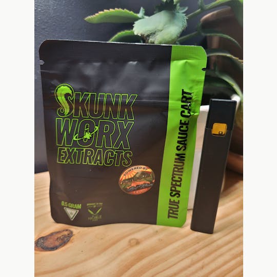 Noble Labs - Noble Labs - Skunk Worx Sauce Cart .5g | Gorilla Glue - 1
