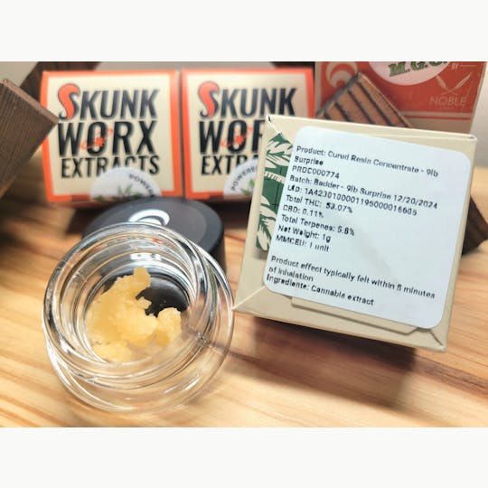 Noble Labs - Noble Labs - Skunk Worx Cured Resin 1g | 9lb Surprise - 1
