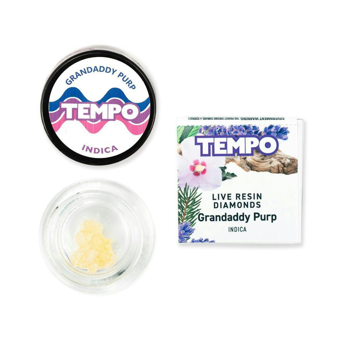 Tempo - Tempo | Grandaddy Purp | Live Resin Diamonds | 1g - 1