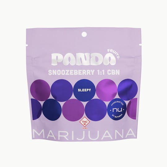 Nuthera - Panda Fruits Snoozeberry 300mg THC : 300mg CBN - 1