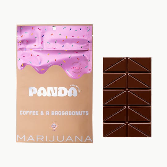 Nuthera - Panda Chocolates Coffee and a Baggadonuts 500mg - 1