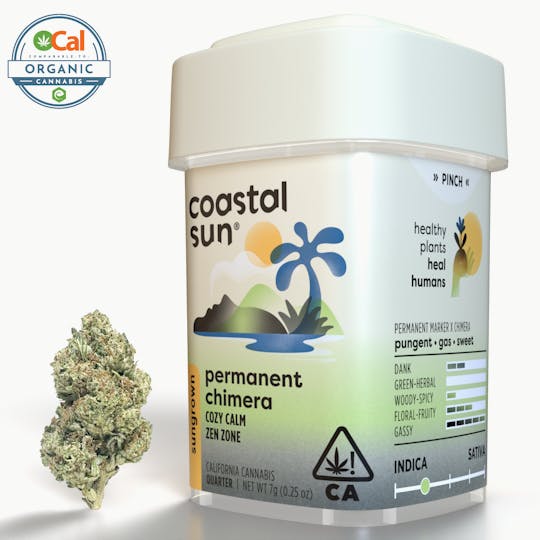 Coastal Sun - Permanent Chimera Sungrown Flower 7g - 1