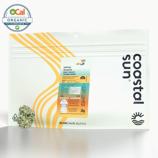 Coastal Sun - Tahoe Brunch Sungrown Flower 28g - 1
