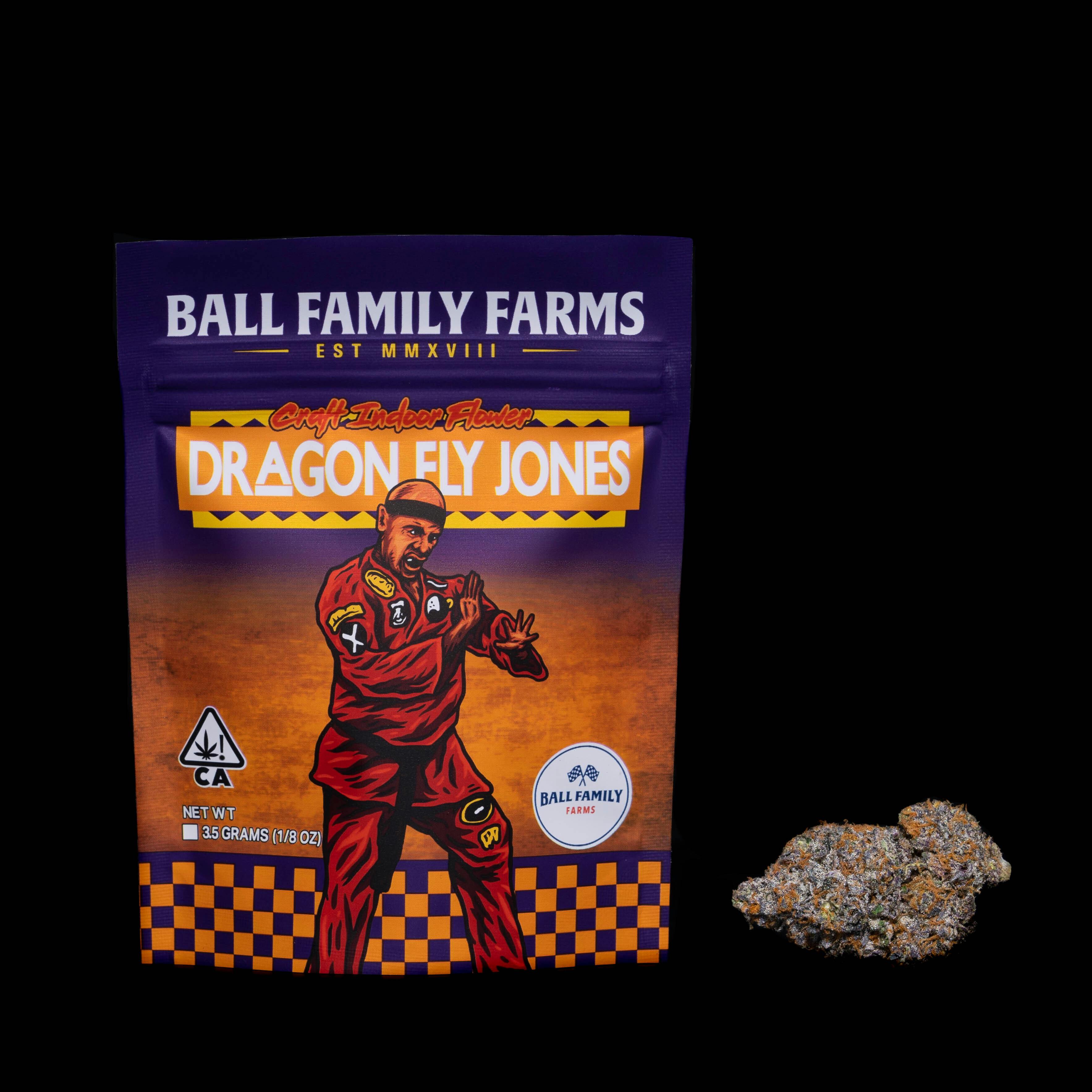 Ball Family Farms - Ball Family Farms - 4g Flower - Dragonfly Jones - 1