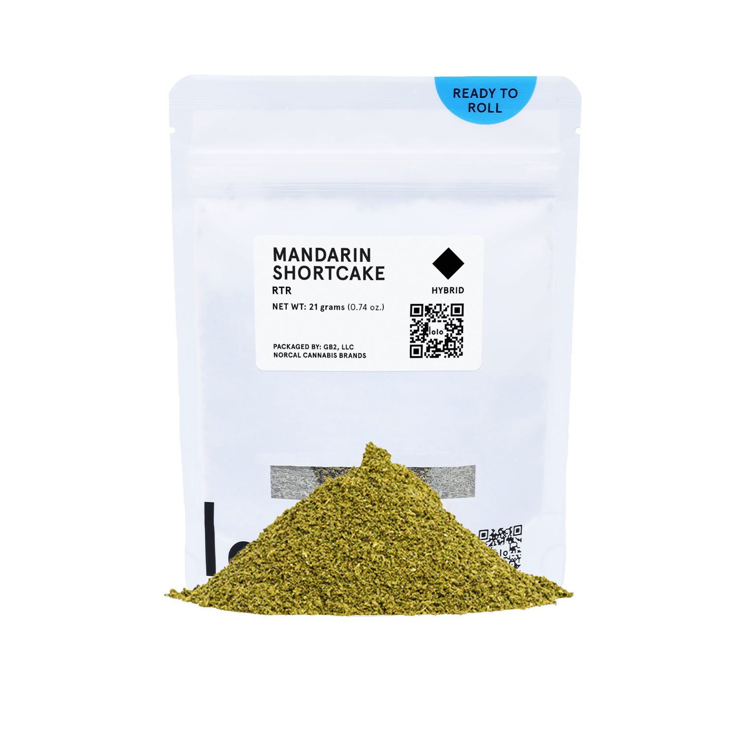 lolo - lolo | Mandarin Shortcake | Indoor Ready To Roll | 21g - 1