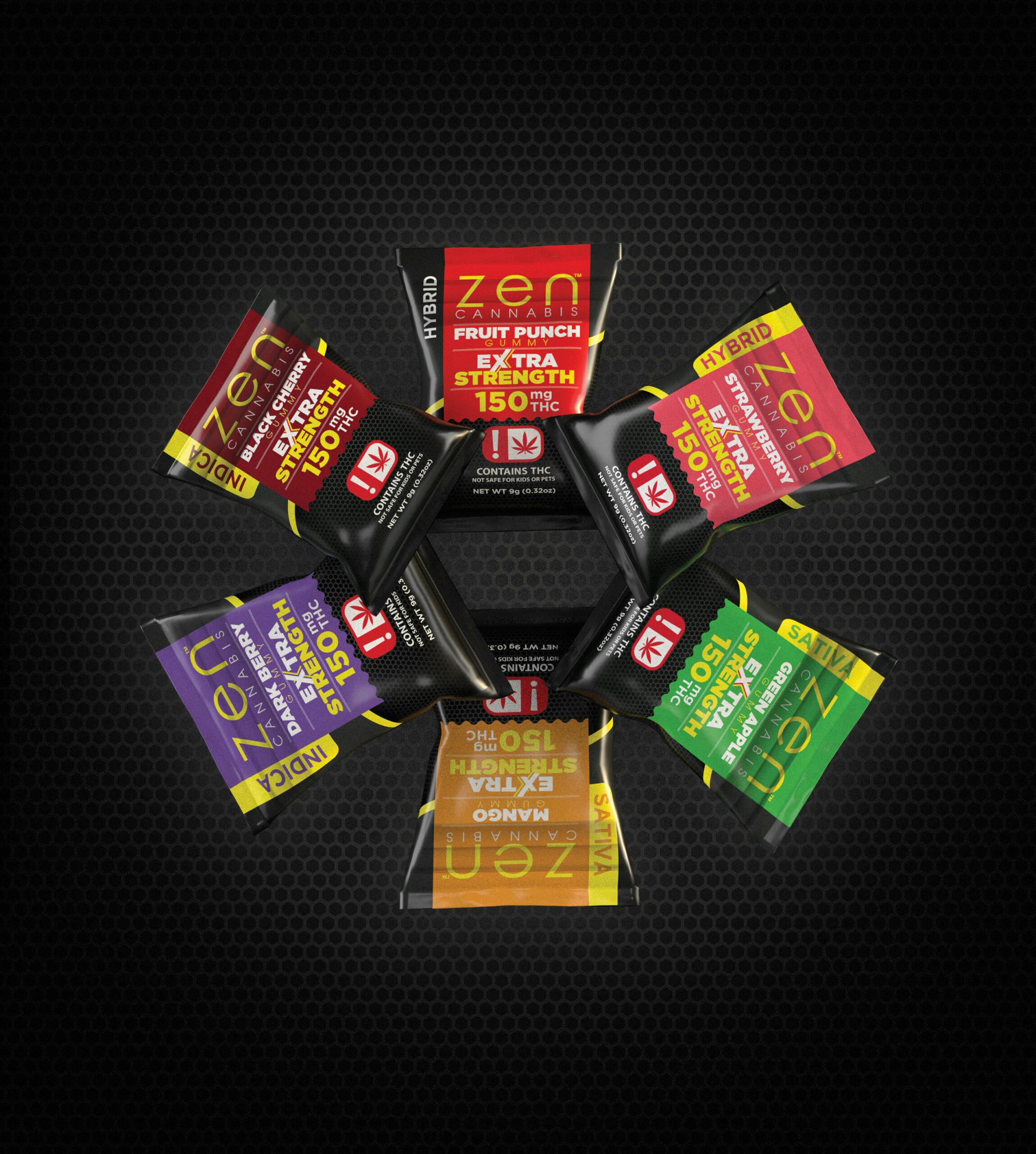 Zen Cannabis - Pineapple Hybrid Single Gummy - 1