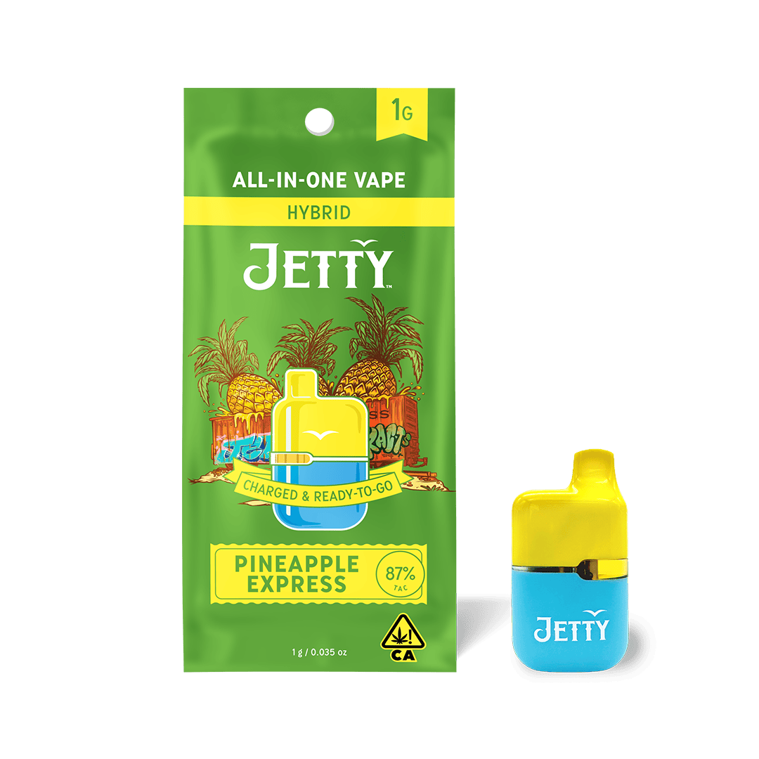 Jetty Extracts - Mini Tank | Pineapple Express | Disposable | 1g - 1