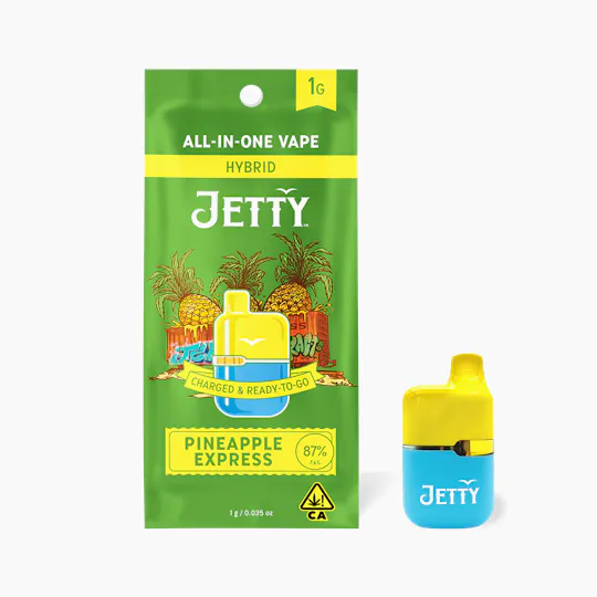 Jetty Extracts - Mini Tank | Pineapple Express | Disposable | 1g - 1