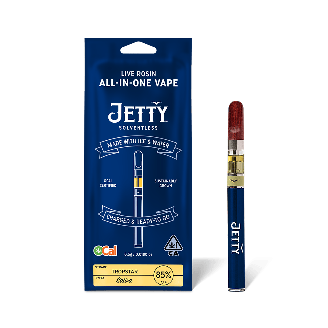Jetty Extracts - Tropstar | Live Rosin Disposable | .5g - 1
