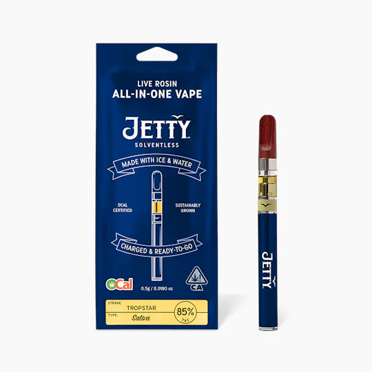 Jetty Extracts - Tropstar | Live Rosin Disposable | .5g - 1