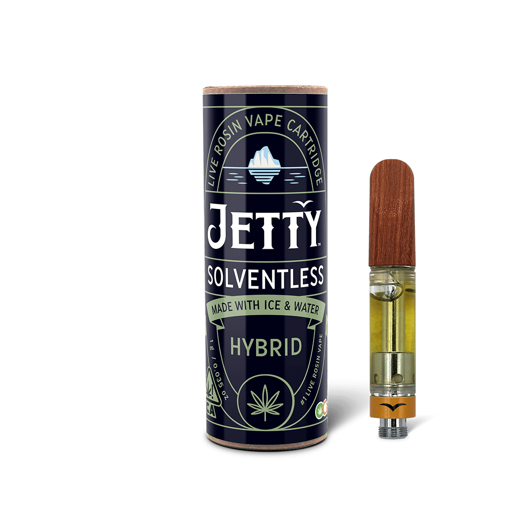 Jetty Extracts - Jetty Cartridge OCal Solventless 1g Strawburger Shortcake - 1