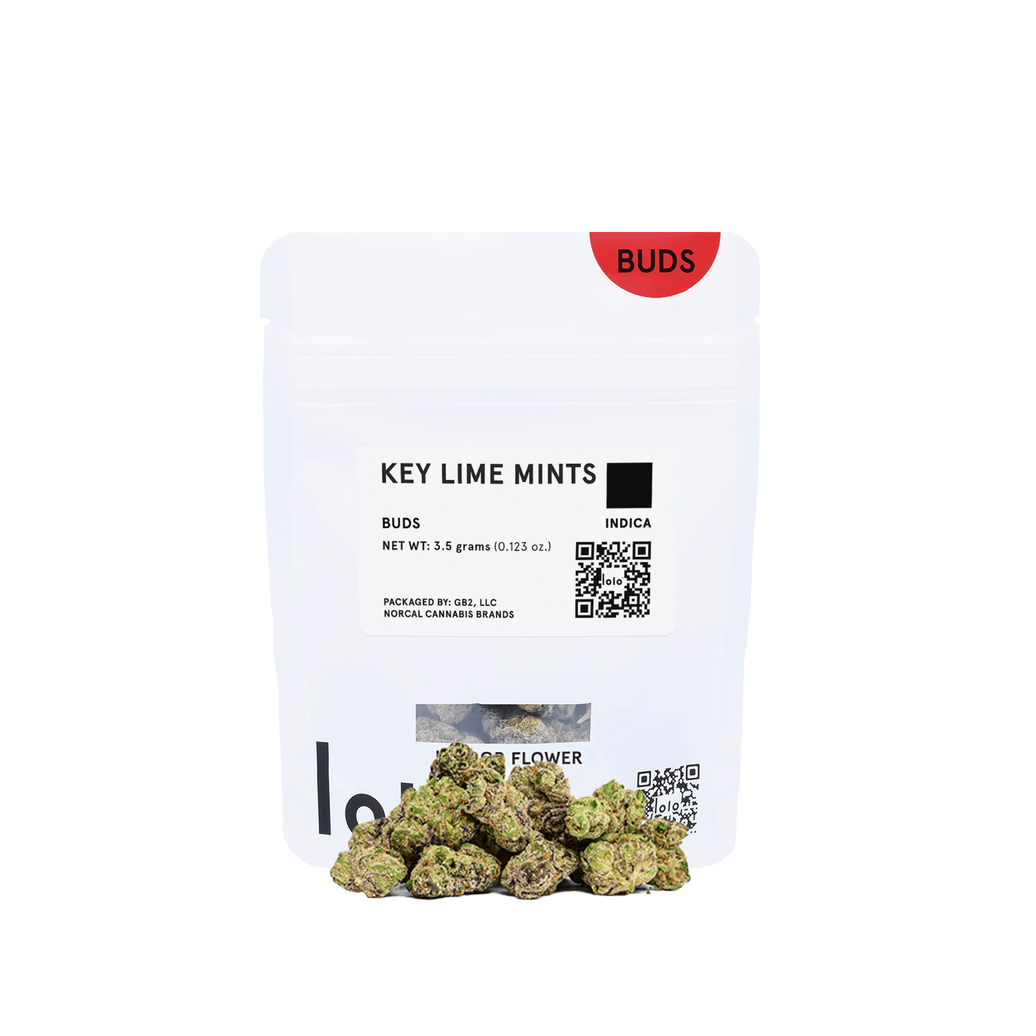 lolo - lolo | Key Lime Mints | Indoor Buds | 3.5g - 1