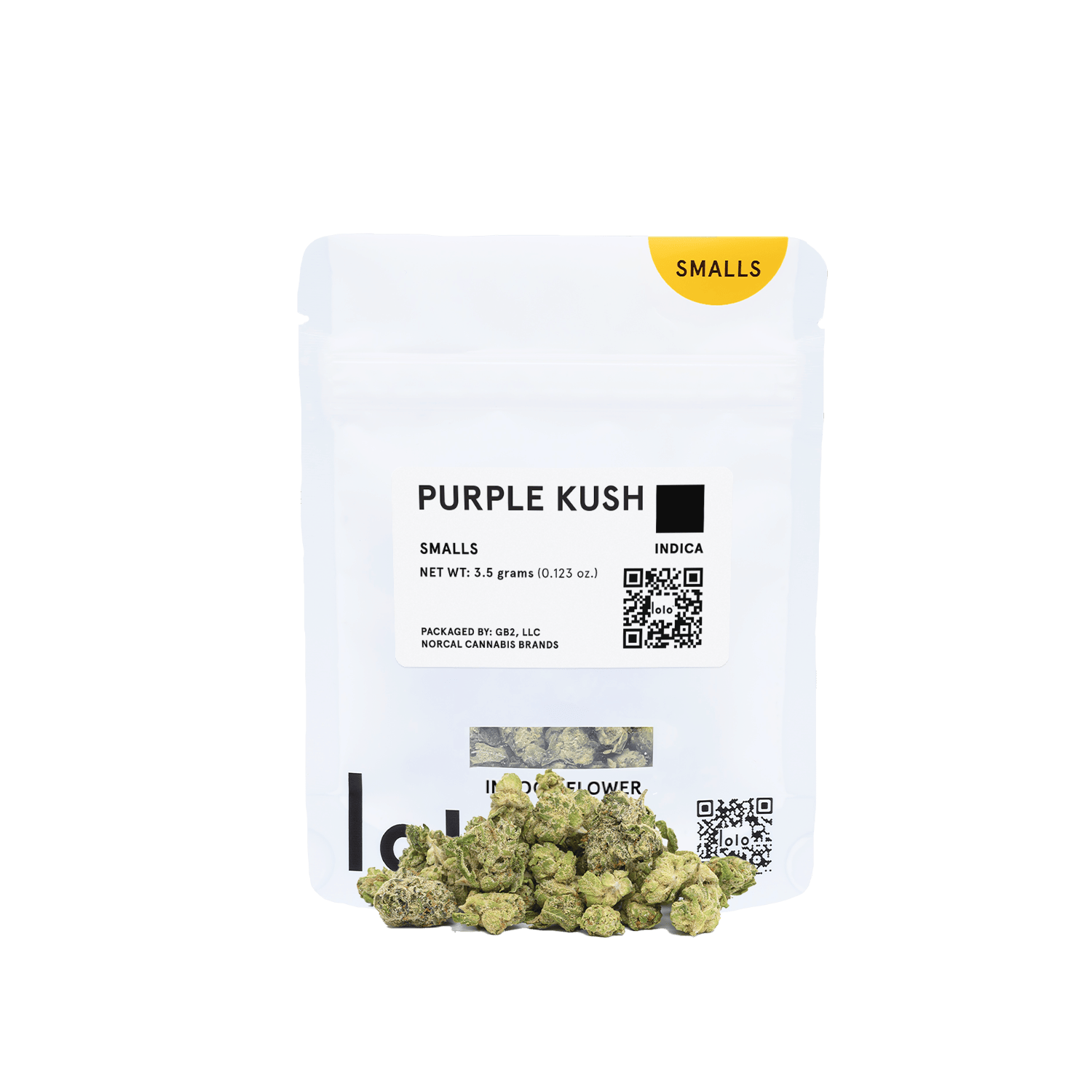 lolo - lolo | Purple Kush | Indoor Smalls | 3.5g - 1