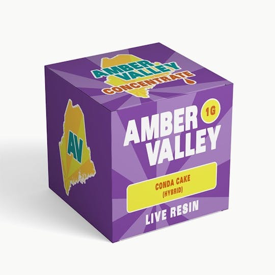 Amber Valley - Amber Valley Live Resin 1g - Conda Cake (H) - 1