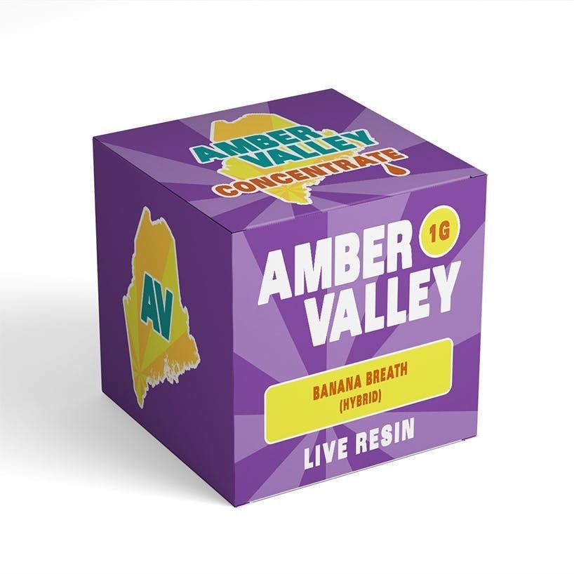 Amber Valley - Amber Valley Live Resin 1g - Banana Breath (H) - 1