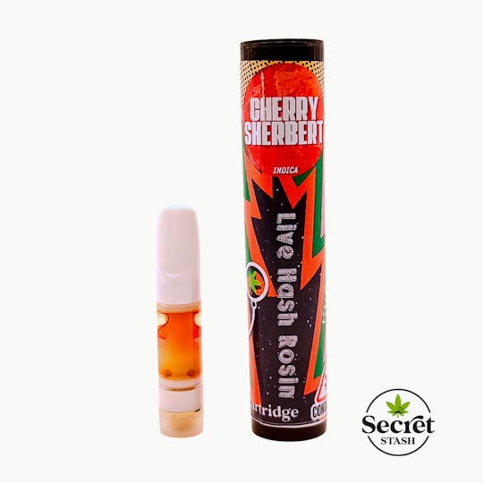 Secret Stash - Secret Stash | Live Rosin Cartridge | Cherry Sherbet | 0.5g - 1