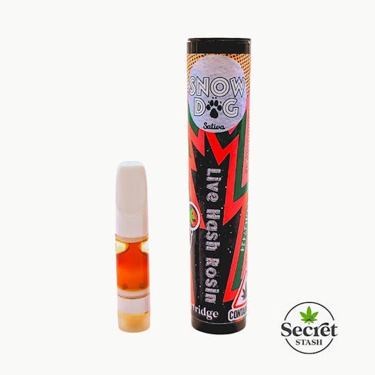 Secret Stash - Secret Stash | Live Rosin Cart | Snow Dog | 0.5g - 1