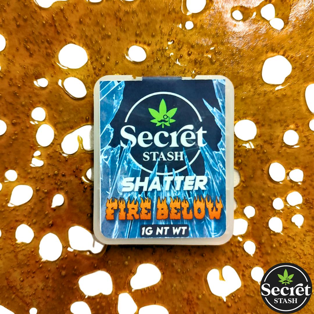 Secret Stash - Secret Stash | Shatter | Fire Below | 1g - 1
