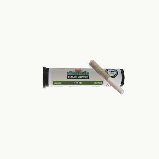 SunMed Growers - Black Cherry Gelato 0.5g Pre Roll Tube - 1