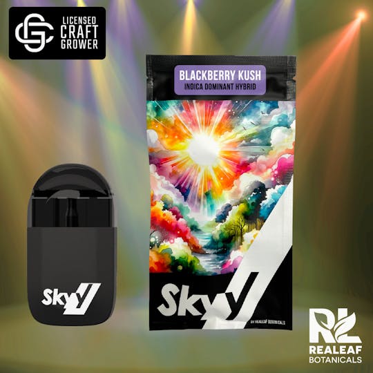 Realeaf Botanicals - Blackberry Kush Disposable Pen 2.5g - 1