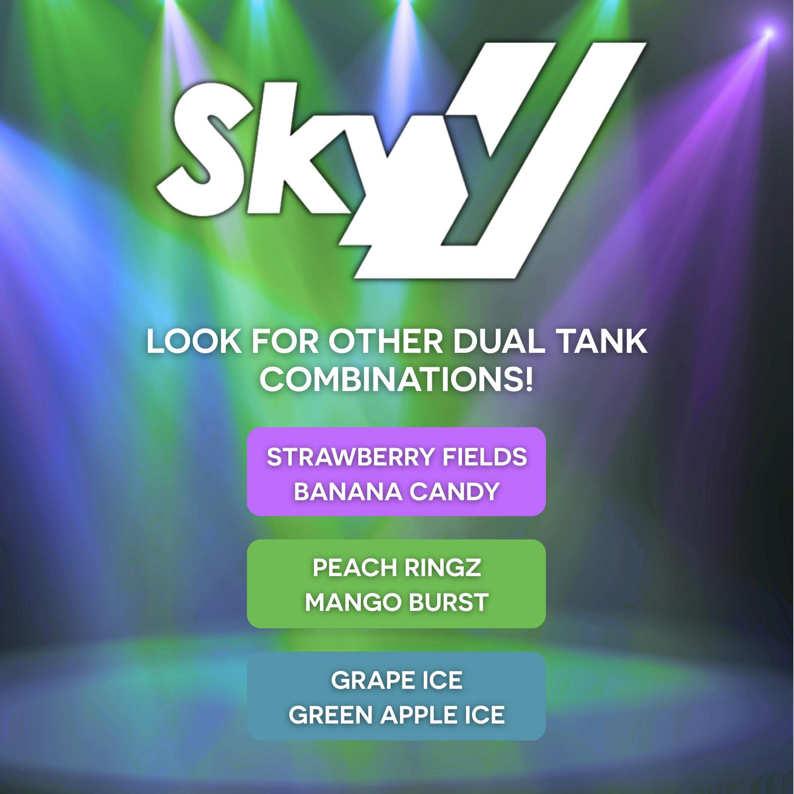 Realeaf Botanicals - Grape Ice & Green Apple Ice Dual Tank Disposable Pen 2.0g - 1