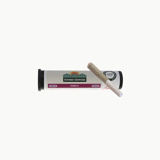 SunMed Growers - GMO x SKywalker OG 0.5g Pre Roll Tube - 1