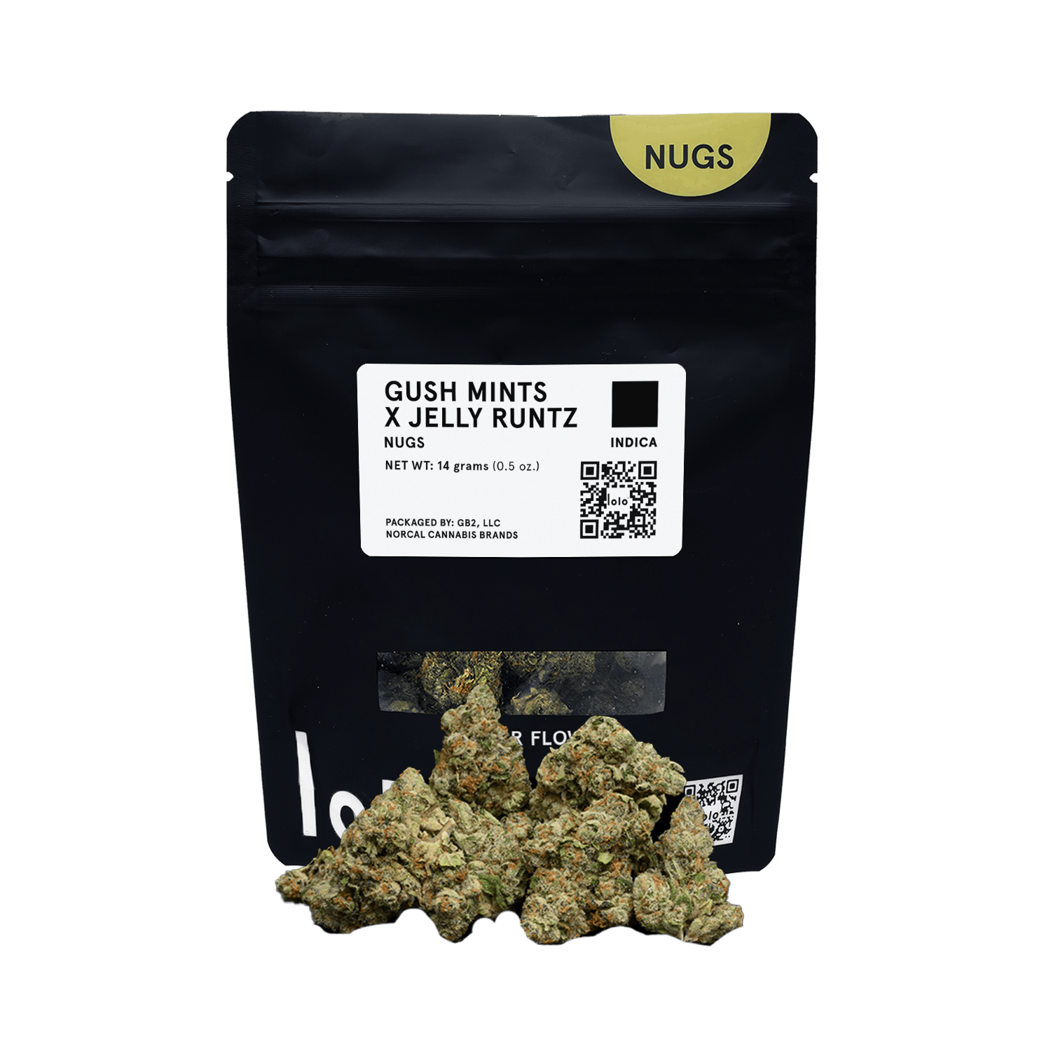 lolo - lolo | Gush Mints + Jelly Runtz | Indoor Nugs | 14g - 1