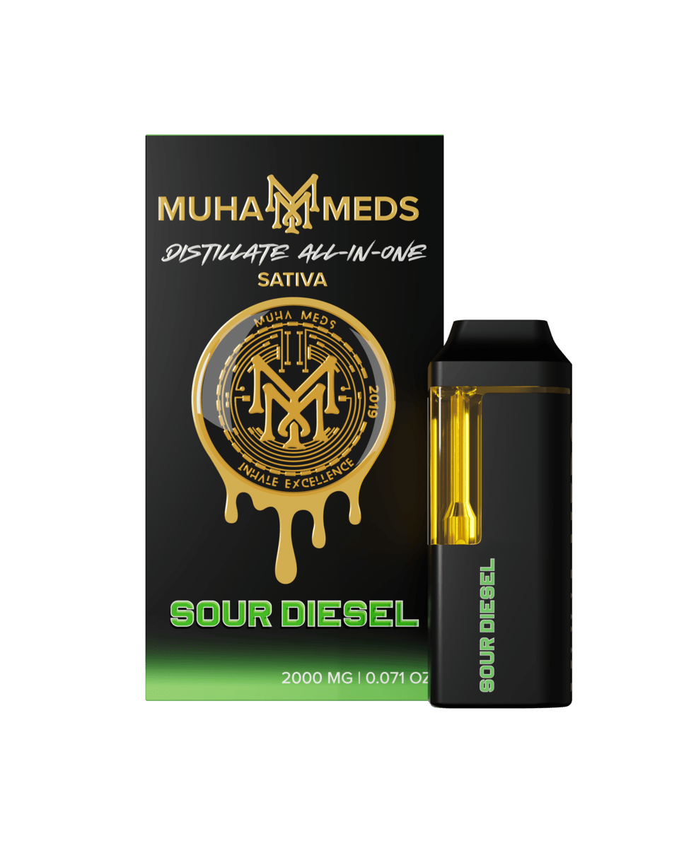 Muha Meds - Muha Meds | Super Sour Diesel | Disposable | 2g - 1