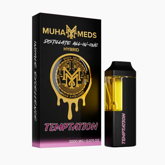 Muha Meds | Temptation | Disposable | 2g - Muha Meds Muha Meds | Temptation | Disposable | 2g - Muha Meds