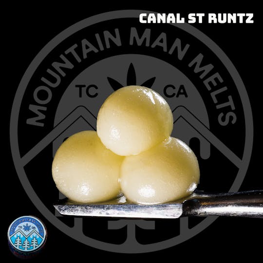 Mountain Man Melts - Canal St Runtz - Live Rosin - 1