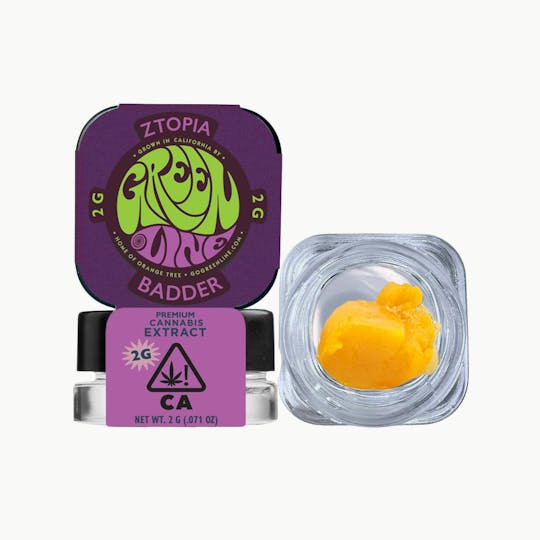 Greenline - Ztopia - Badder - Extract - Indica Hybrid - 2g - 1