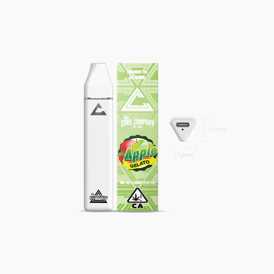 The Cure Company - The Cure Company | Apple Gelato | Disposable | 1g - 1