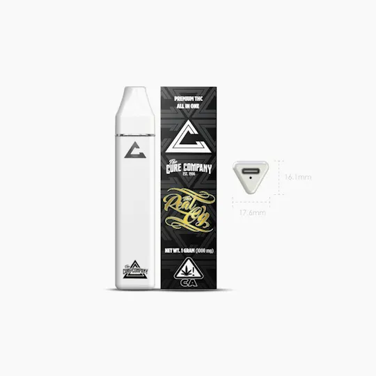 The Cure Company - The Cure Company | The Real OG | Disposable | 1g - 1