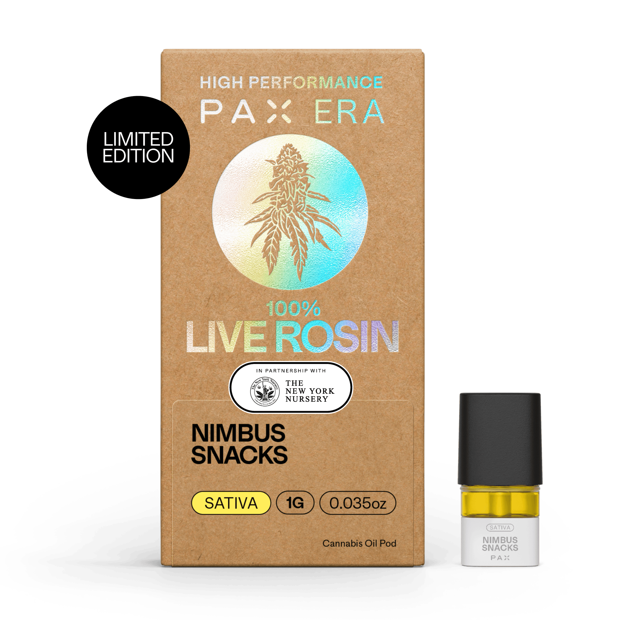 PAX - PAX | Nimbus Snacks | Live Rosin Pod | 1g - 1