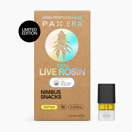 PAX - PAX | Nimbus Snacks | Live Rosin Pod | 1g - 1