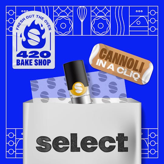 Select - CLIQ Elite - Limited Edition Cannoli 420 Bake Shop Pod - 1