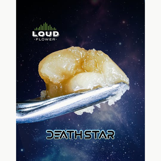 MI Loud Flower Farms - Death Star 1g. Live Rosin - 1