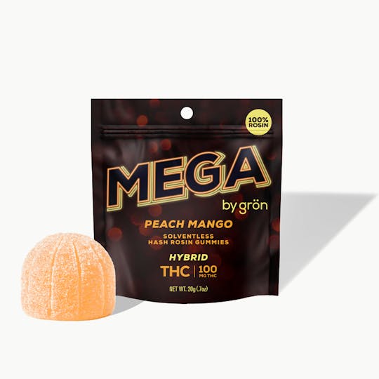 Grön Edibles - Peach Mango Mega - 100MG - 1