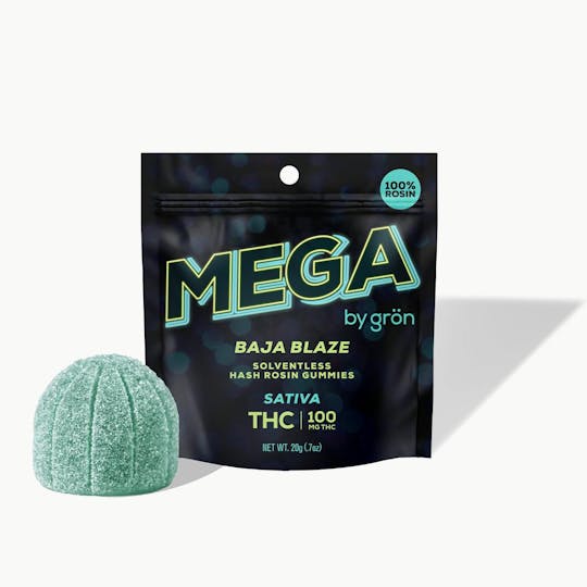 Grön Edibles - Baja Blaze Mega - 100MG - 1