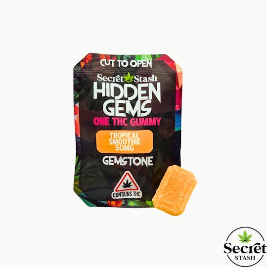 Secret Stash - Secret Stash | Hidden Gems | Solo Gem | THC | Tropical Smoothie | 50mg - 1